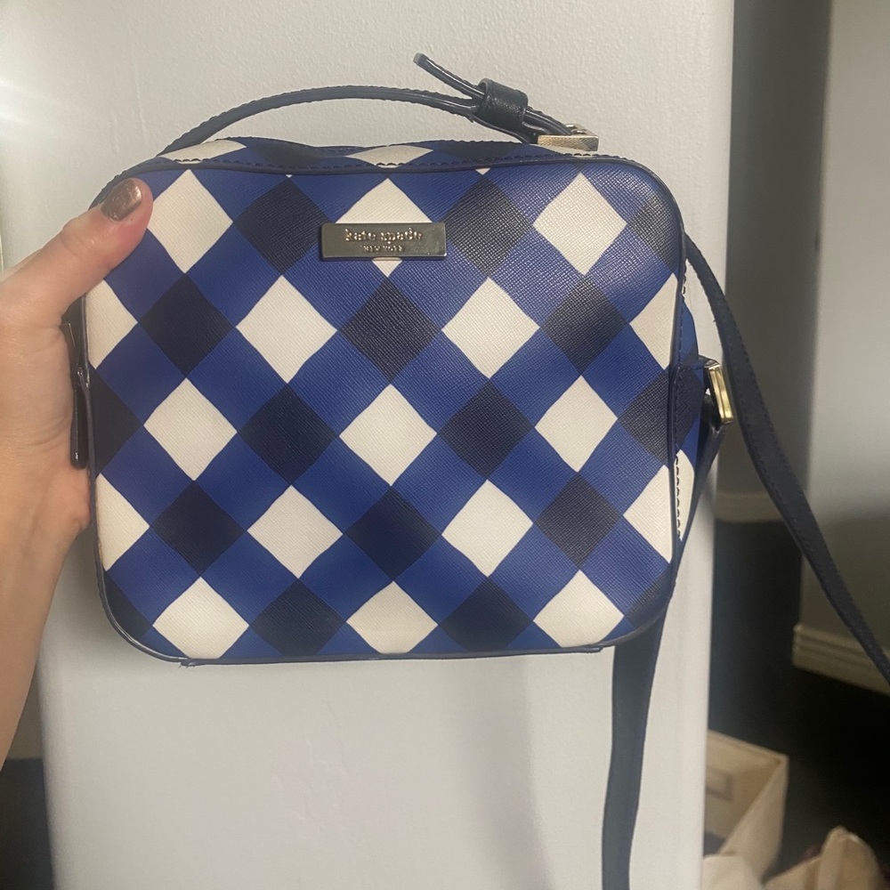 Kate Spade Checkered Crossbody